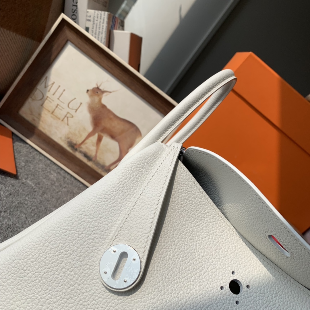 에르메스 린디백26 화이트 은장